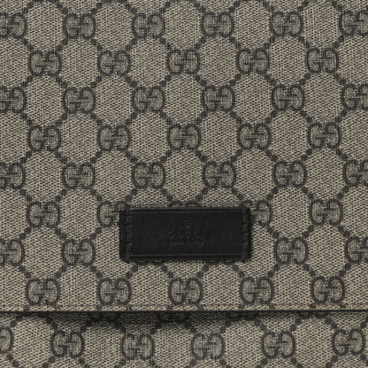 Gucci GG Plus Monogram Messenger Diaper Bag Dark Brown 8 of 10