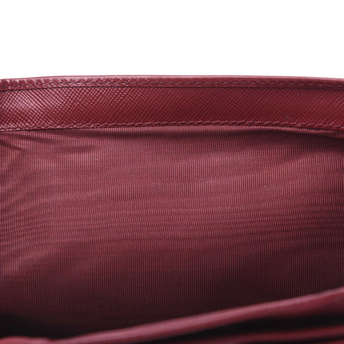 Saffiano Metal Flap Wallet Fuoco