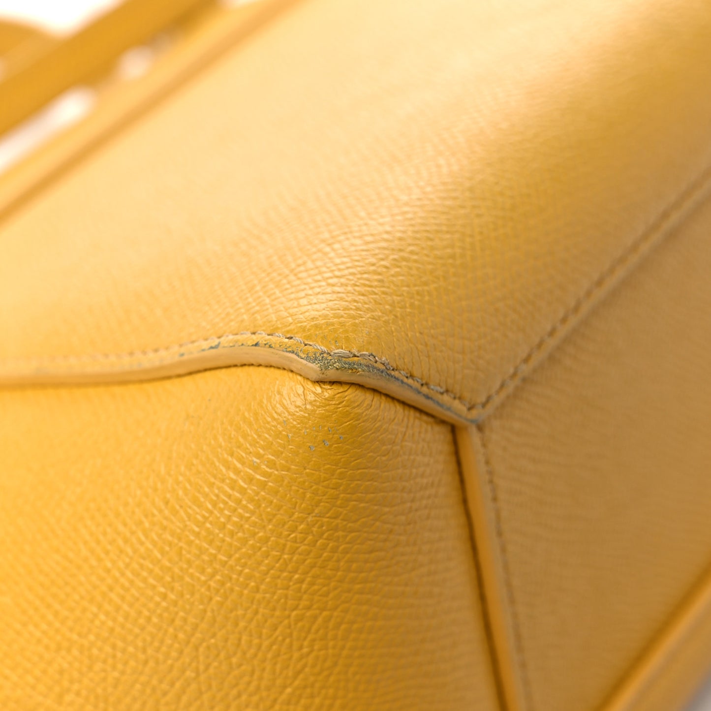 Grained Calfskin Nano Belt Bag Calendula