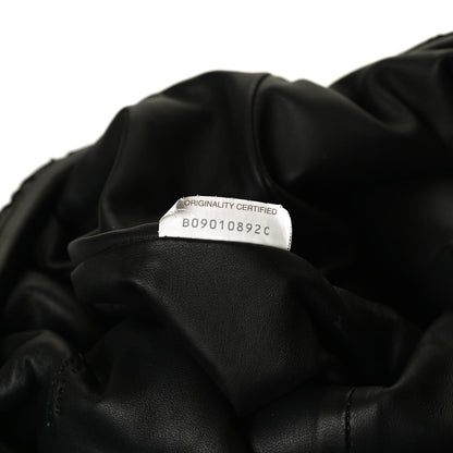 Bottega Veneta Nappa Maxi Intreccio The Pouch Oversized Clutch Black 7 of 11