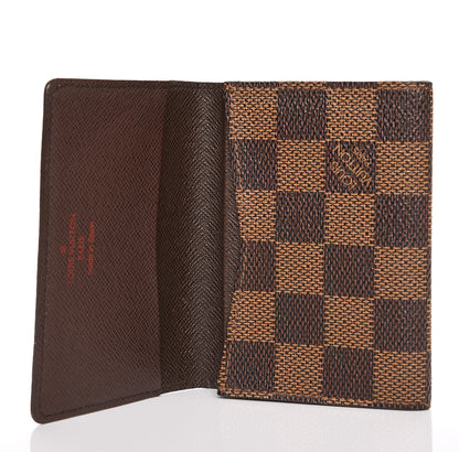 Louis Vuitton Damier Ebene Business Card Holder 4 of 6