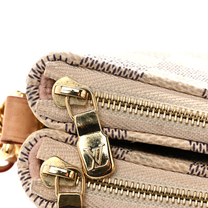 Louis Vuitton Damier Azur Liv Pochette 14 of 17