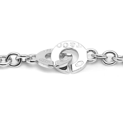 Tiffany Sterling Silver 1837 Circle Clasp Necklace 5 of 5