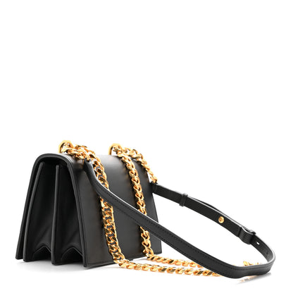 Alexander McQueen Calfskin Knuckle Crossbody Black 3 of 13