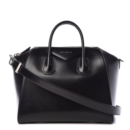 Givenchy Shiny Lord Calfskin Medium Antigona Black 1 of 16