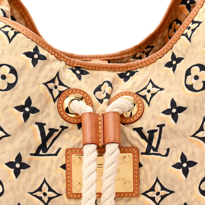 Louis Vuitton Canvas Monogram Cruise Bulles MM Natural 7 of 14