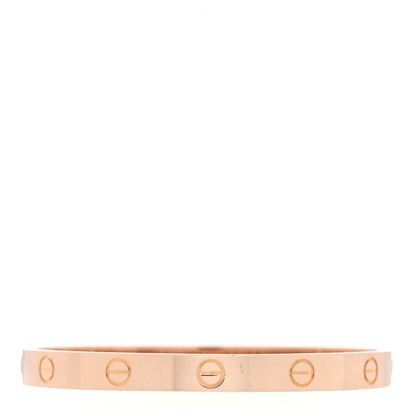 Cartier 18K Pink Gold LOVE Bracelet 17 2 of 8
