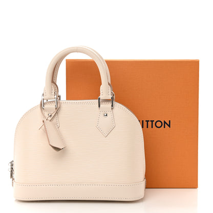 Louis Vuitton Epi Alma BB Ivory 13 of 13