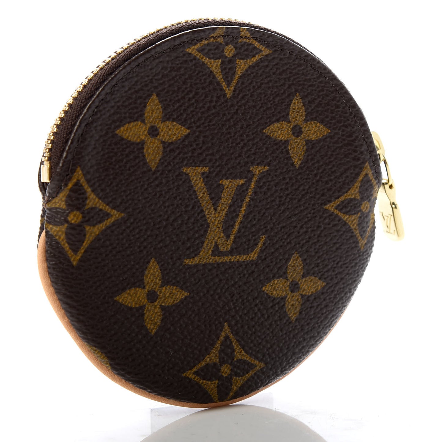Monogram Round Coin Purse