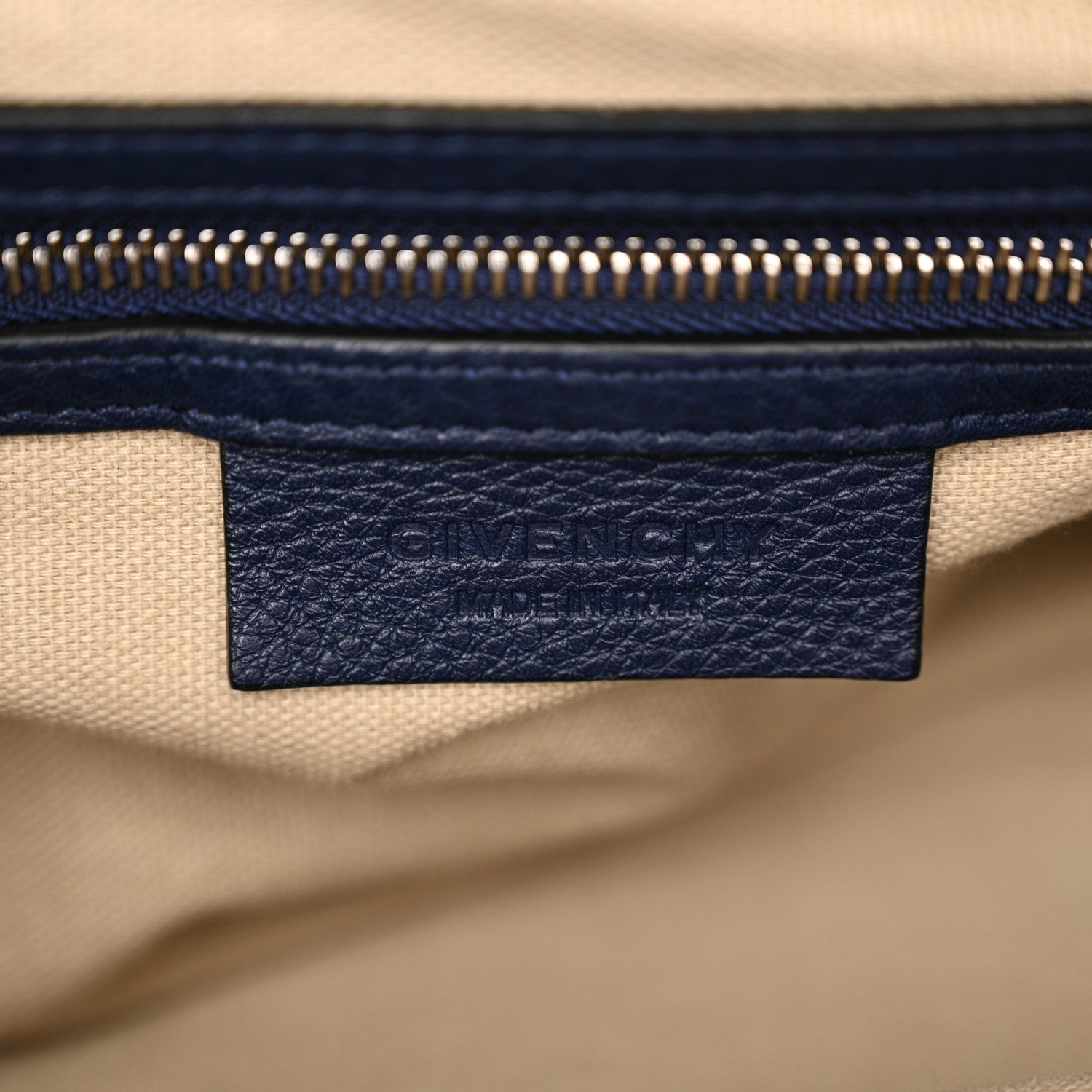 Givenchy Pebbled Calfskin Small Nightingale Night Blue 6 of 10