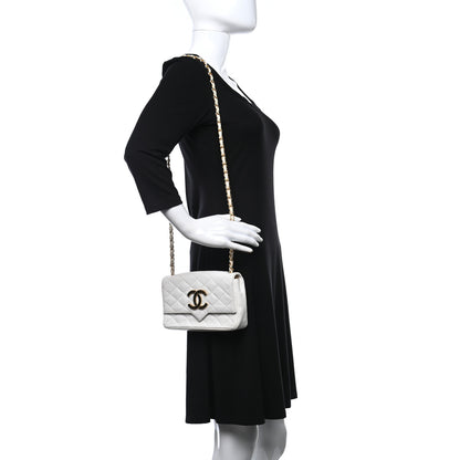 Chanel Lambskin Quilted Single Flap White 2 of 16