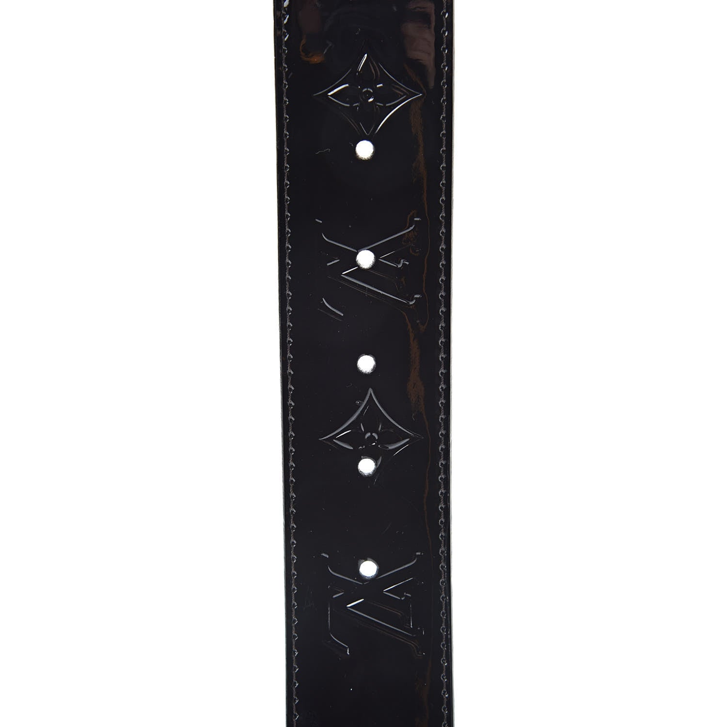 Louis Vuitton Vernis LV Facettes Belt 80 32 Amarante 4 of 7
