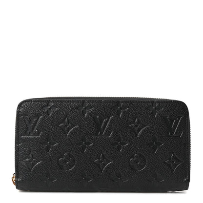 Louis Vuitton Empreinte Zippy Wallet Black 1 of 10