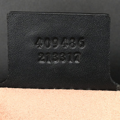 Gucci Guccissima Medium Padlock Shoulder Bag Black 7 of 10