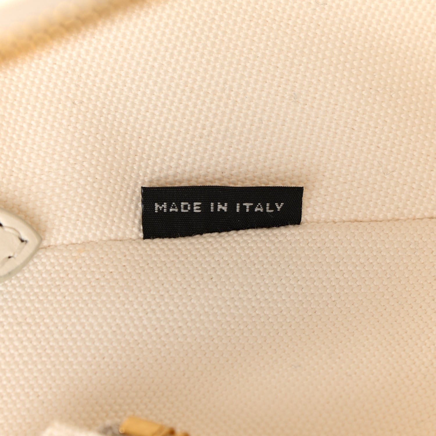 Prada Wicker Canvas Shoulder Bag White 33 of 41