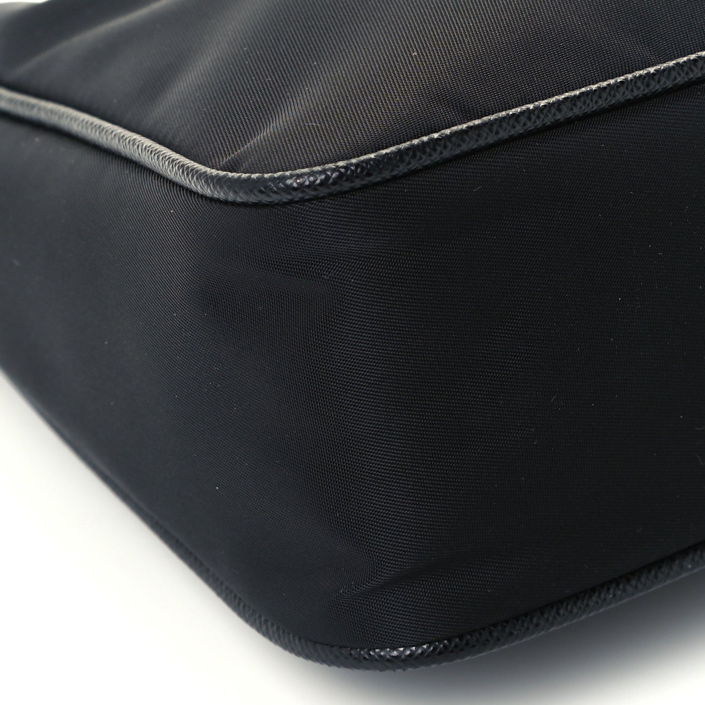 Tessuto Nylon Saffiano Mini Re-Edition 2005 Bag Black