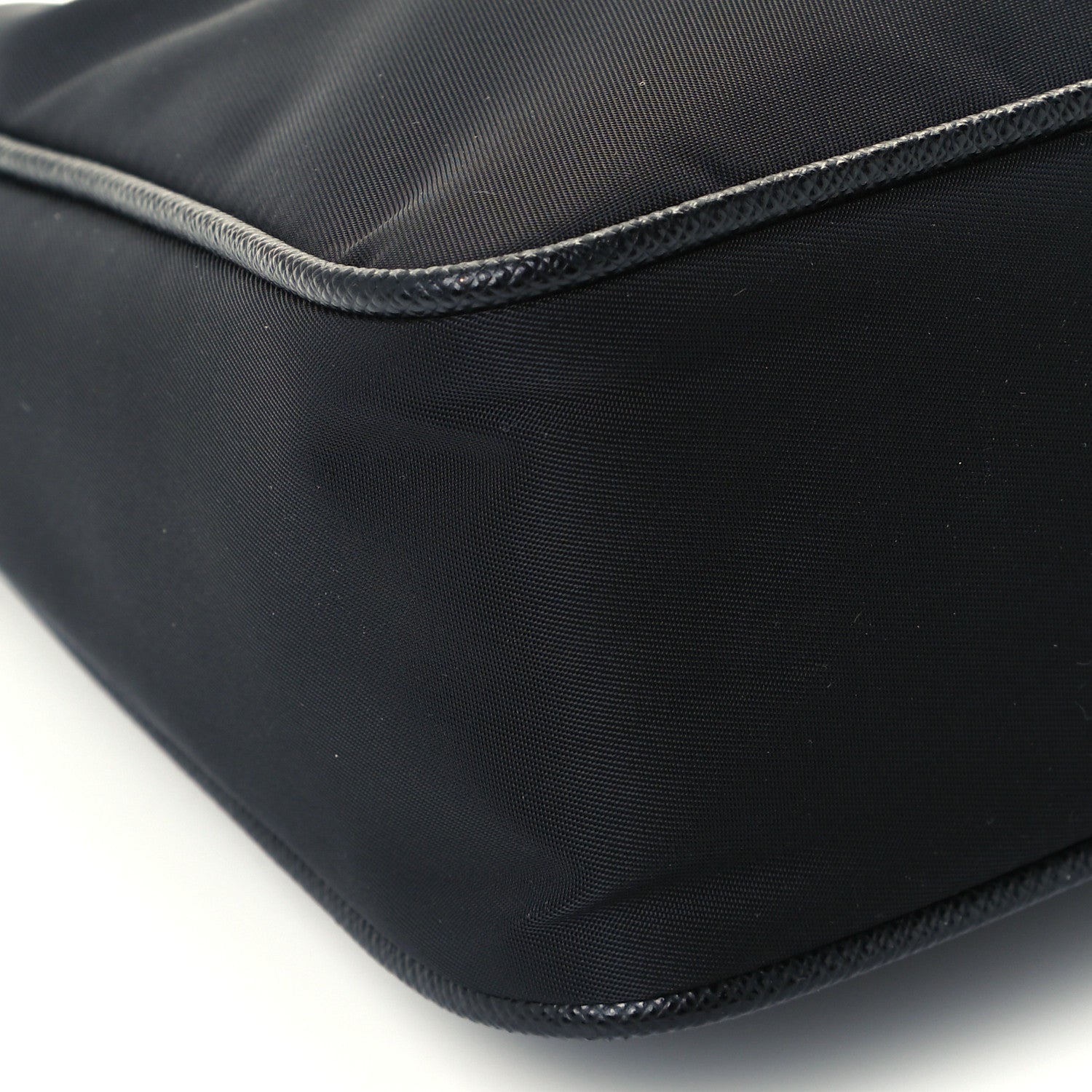 Prada Tessuto Nylon Saffiano Mini Re-Edition 2005 Bag Black 10 of 11