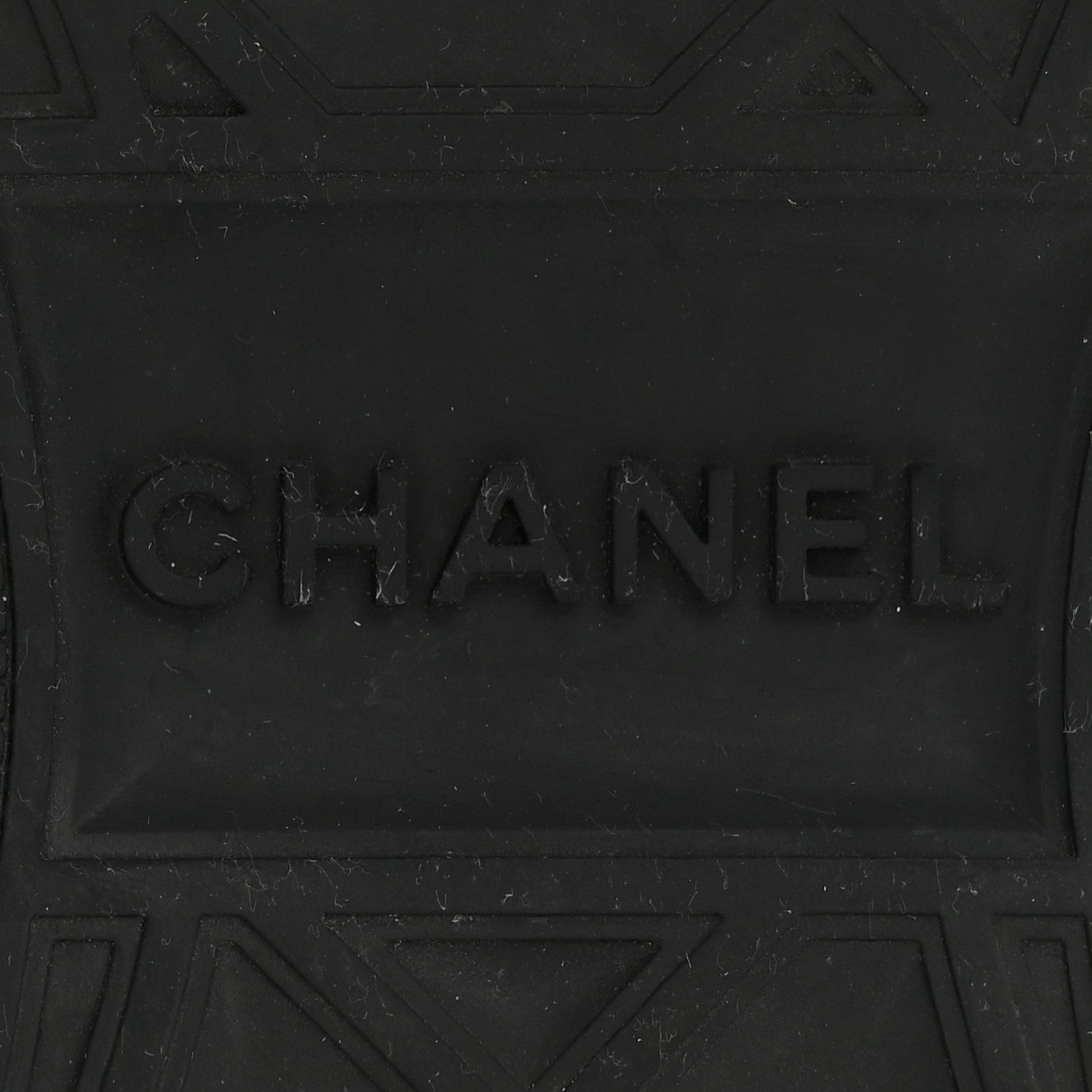 Chanel Velvet Calfskin Mixed Fibers CC Sneakers 40 Black 7 of 11