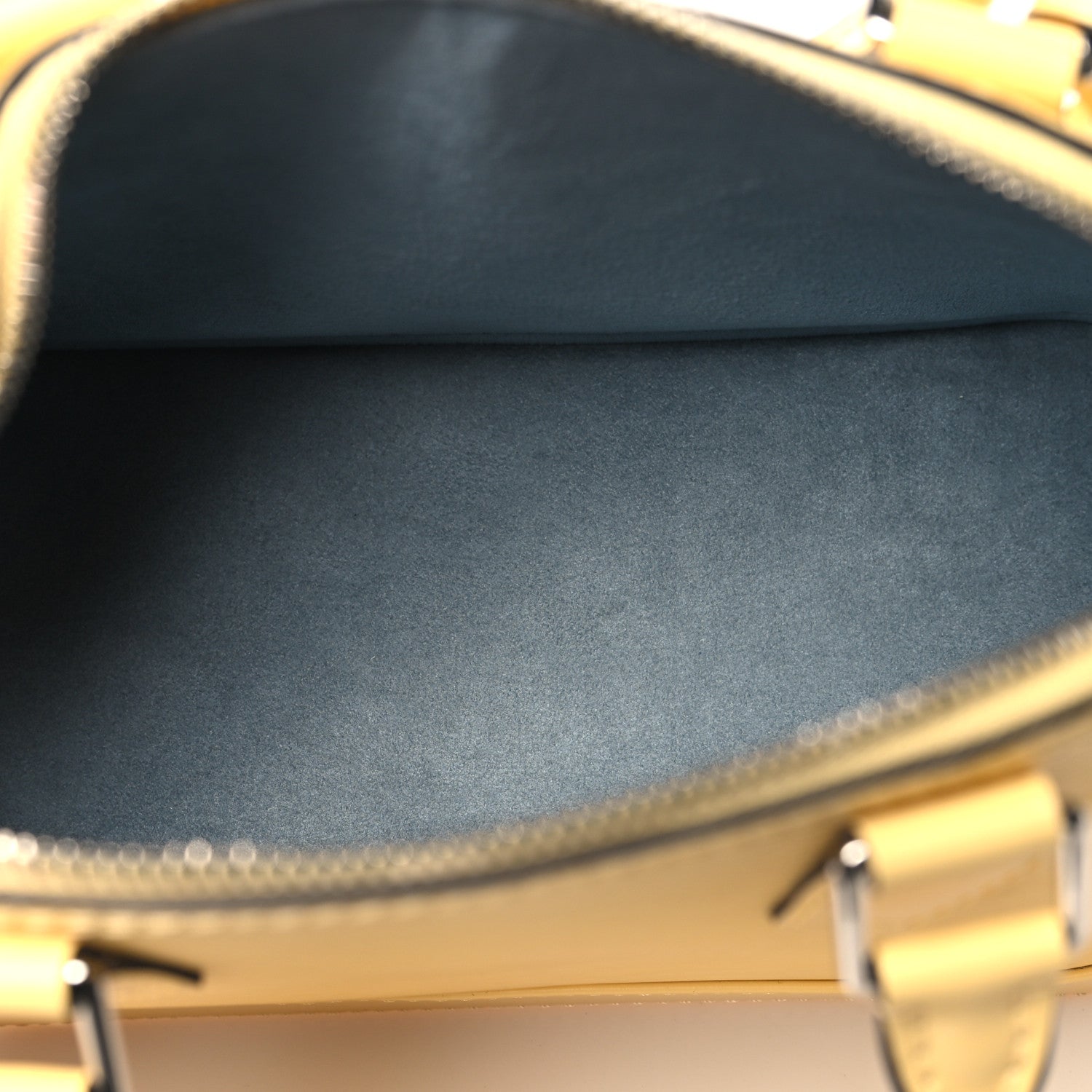 Louis Vuitton Epi Jacquard Alma BB Jaune Plume 5 of 10