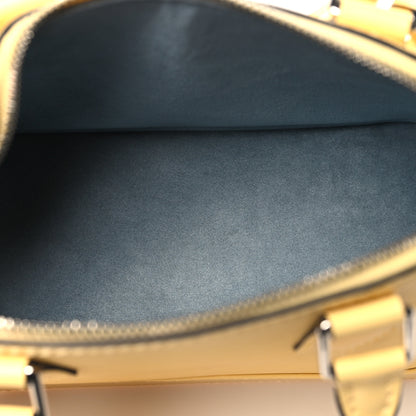Louis Vuitton Epi Jacquard Alma BB Jaune Plume 5 of 10