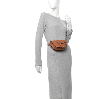 Loewe Calfskin Mini Gate Belt Bag Tan 2 of 12