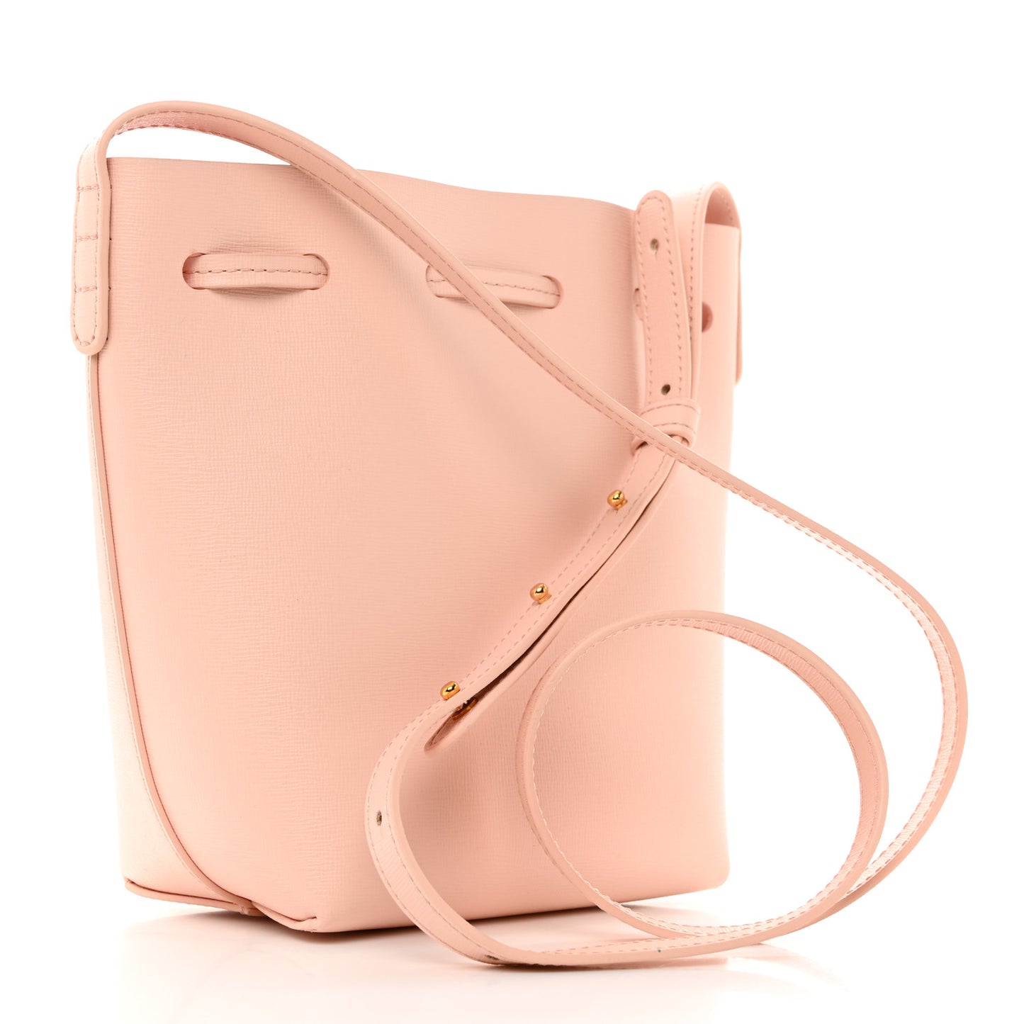Saffiano Mini Mini Bucket Bag Rosa