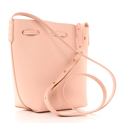 Mansur Gavriel Saffiano Mini Mini Bucket Bag Rosa 3 of 10