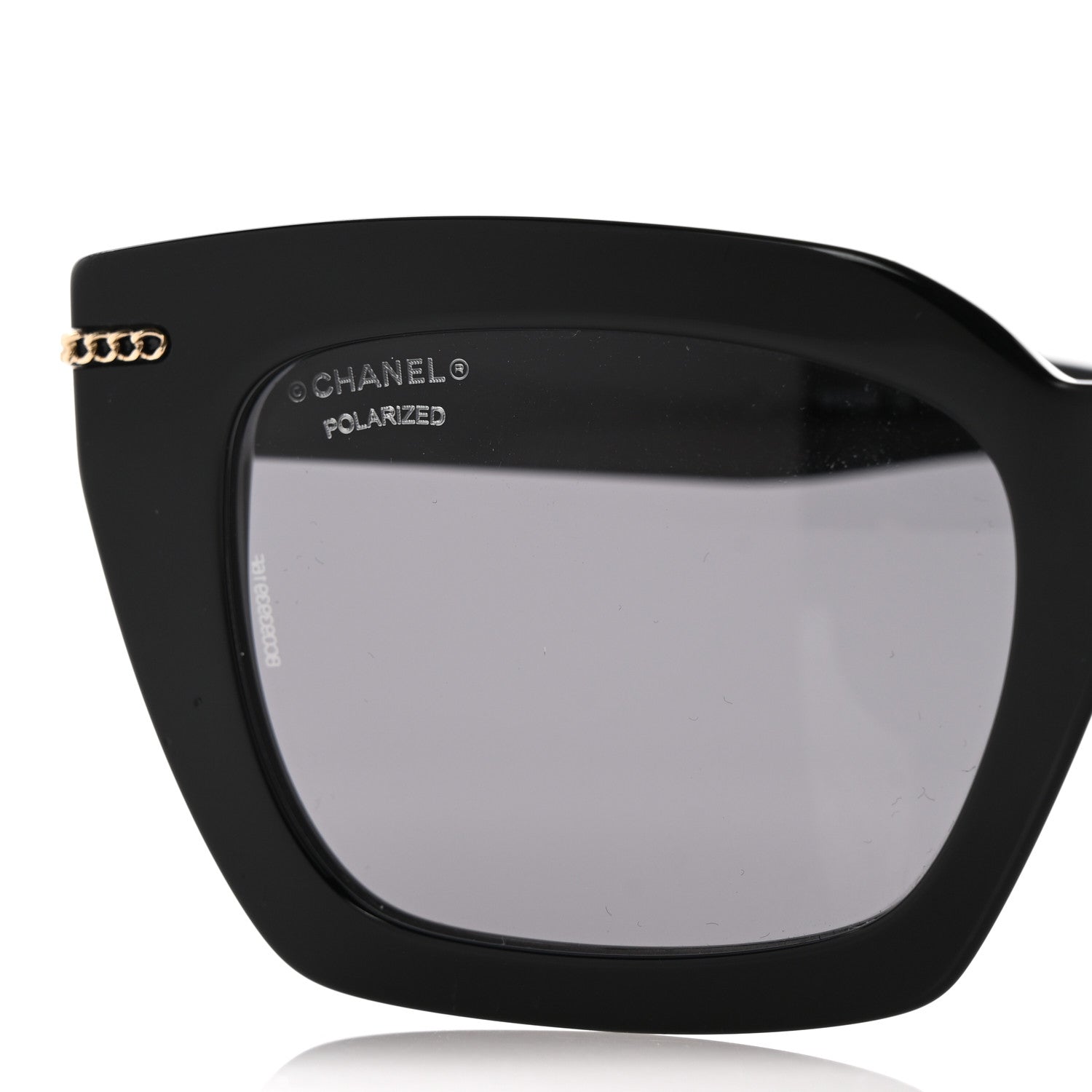 Chanel Acetate Square Sunglasses 5509-A Black 7 of 8