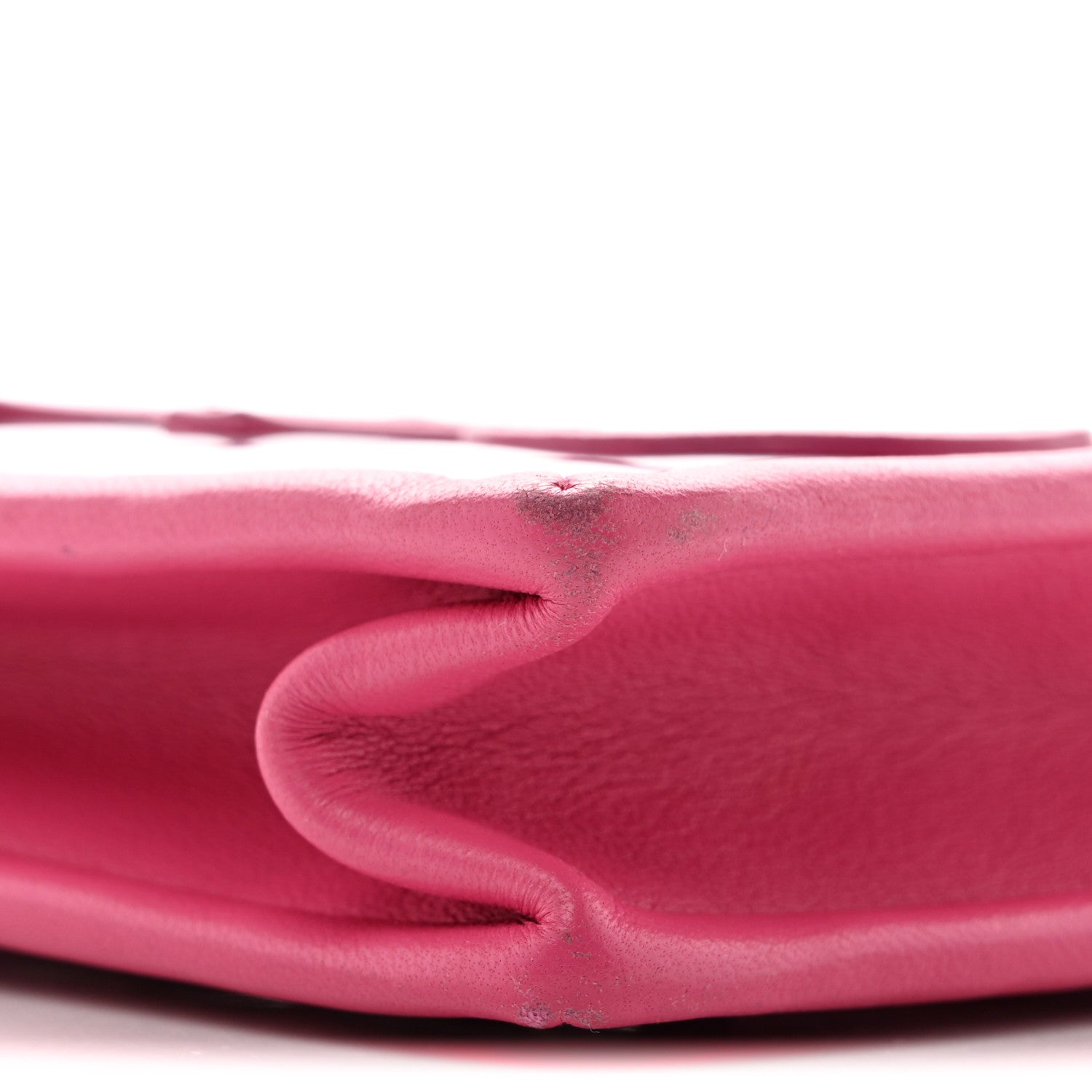 Chanel Tweed PVC Lambskin Clutch With Chain Pink 8 of 11