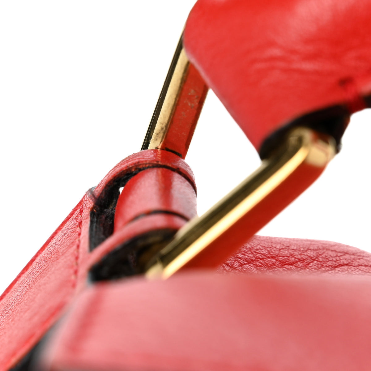 Calfskin Medium Puzzle Bag Scarlet