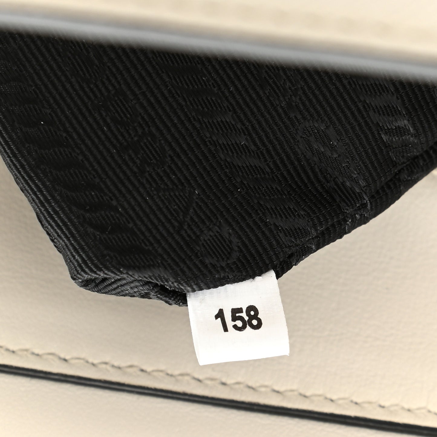 Saffiano Soft Calfskin Small Zippered Tote White