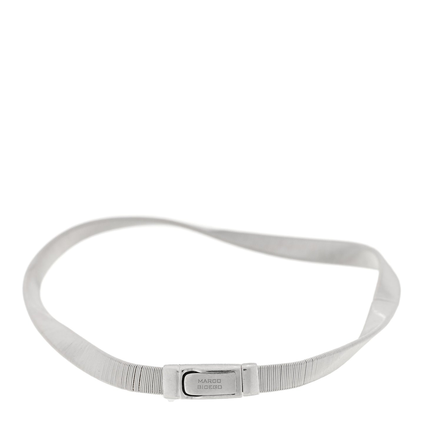 18K White Gold Marrakech Supreme Twisted Bracelet