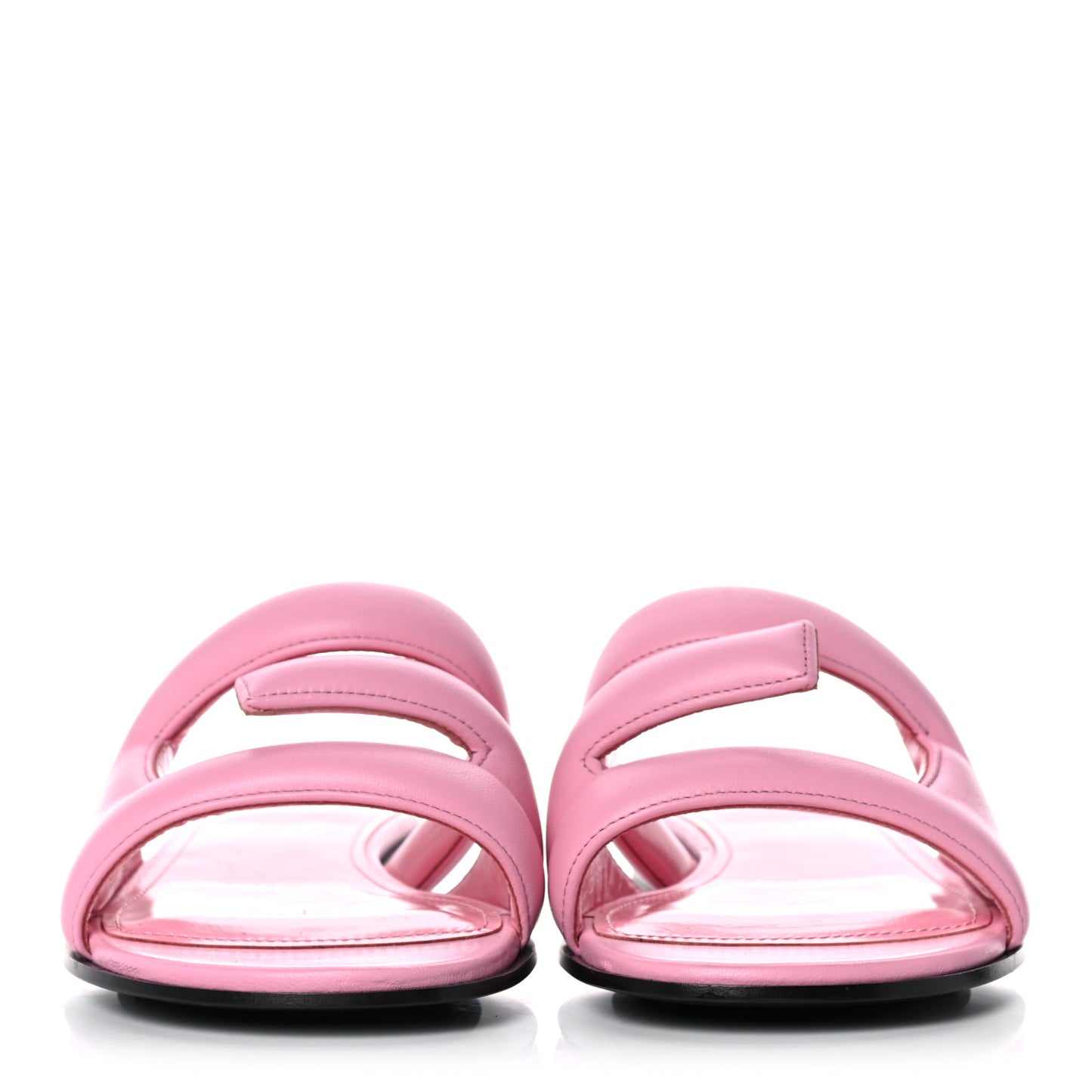Nappa G Flat Sandals 36 Baby Pink