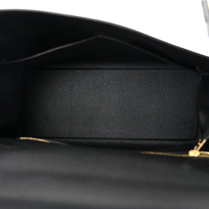 Hermes Togo Kelly Retourne 28 Black 8 of 12