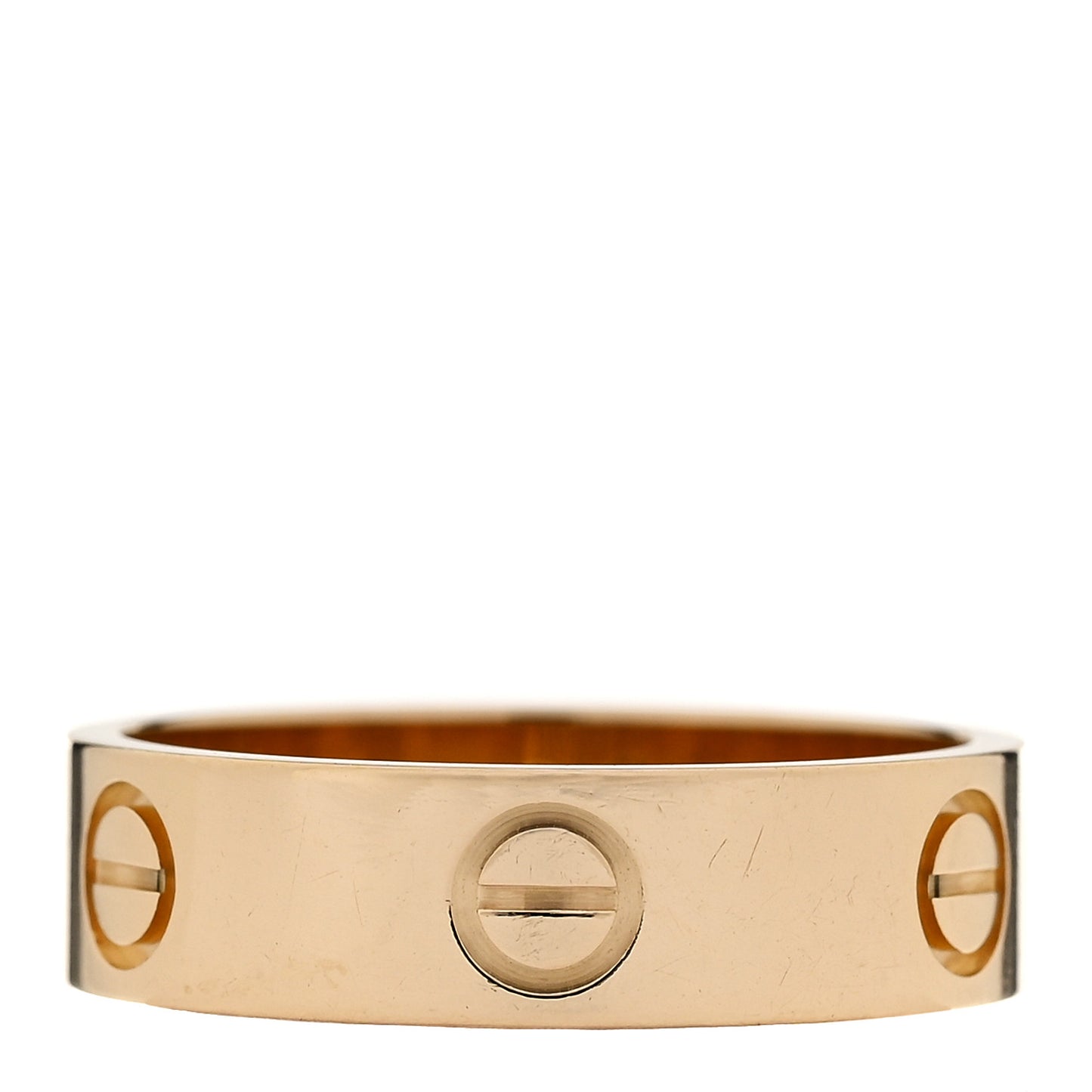 18K Yellow Gold 5.5mm LOVE Ring 57 8