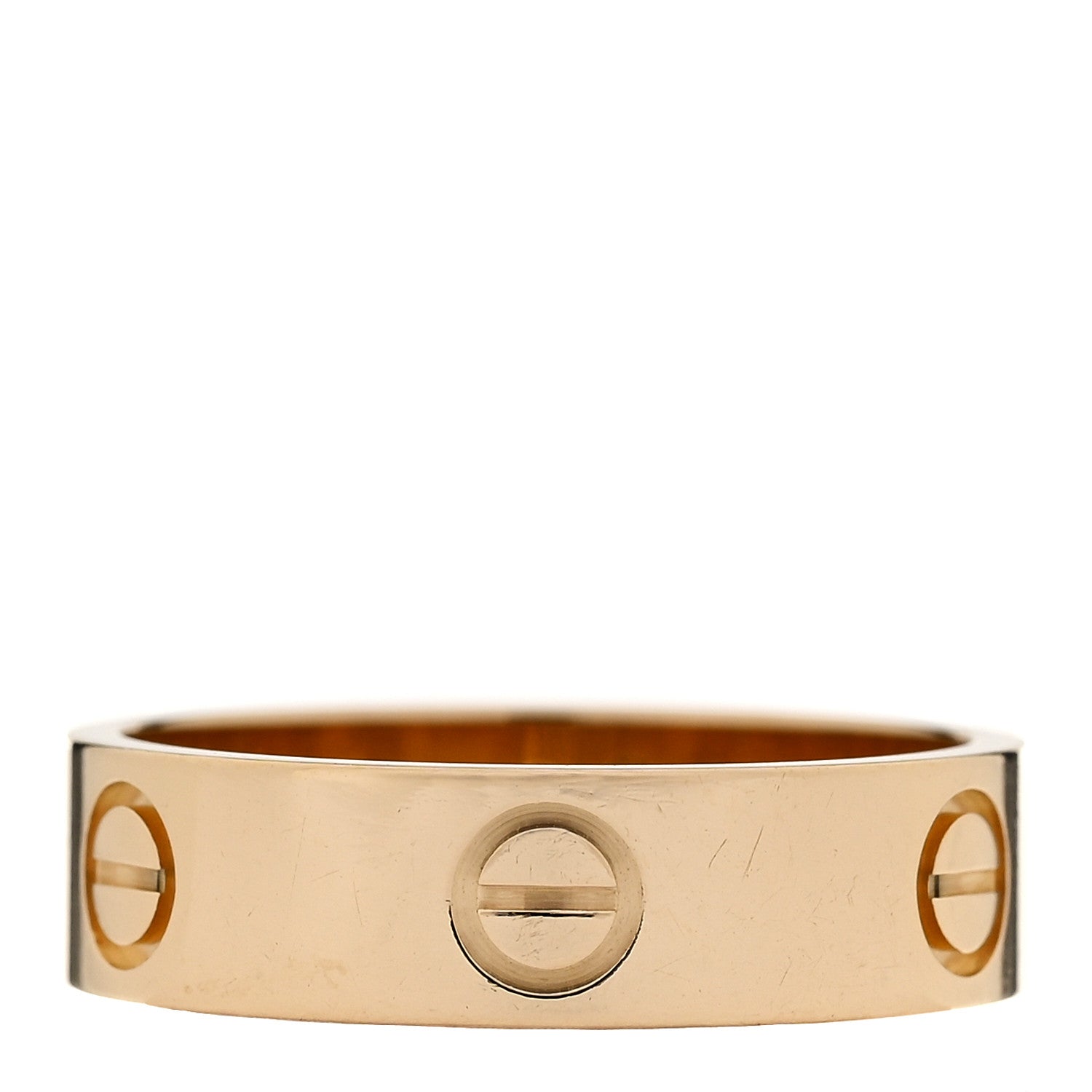 Cartier 18K Yellow Gold 5.5mm LOVE Ring 57 8 1 of 4