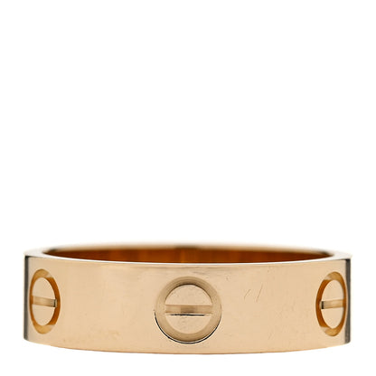 Cartier 18K Yellow Gold 5.5mm LOVE Ring 57 8 1 of 4