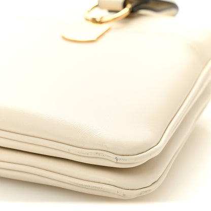 Gucci Vitello Palmellato Lux Arli Top Handle Bag White 10 of 12