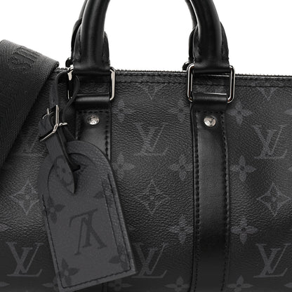 Louis Vuitton Reverse Monogram Eclipse Keepall XS Black 7 of 10