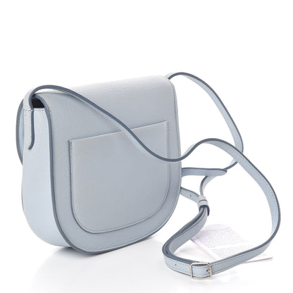 Celine Grained Calfskin Small Trotteur Pale Blue 3 of 9