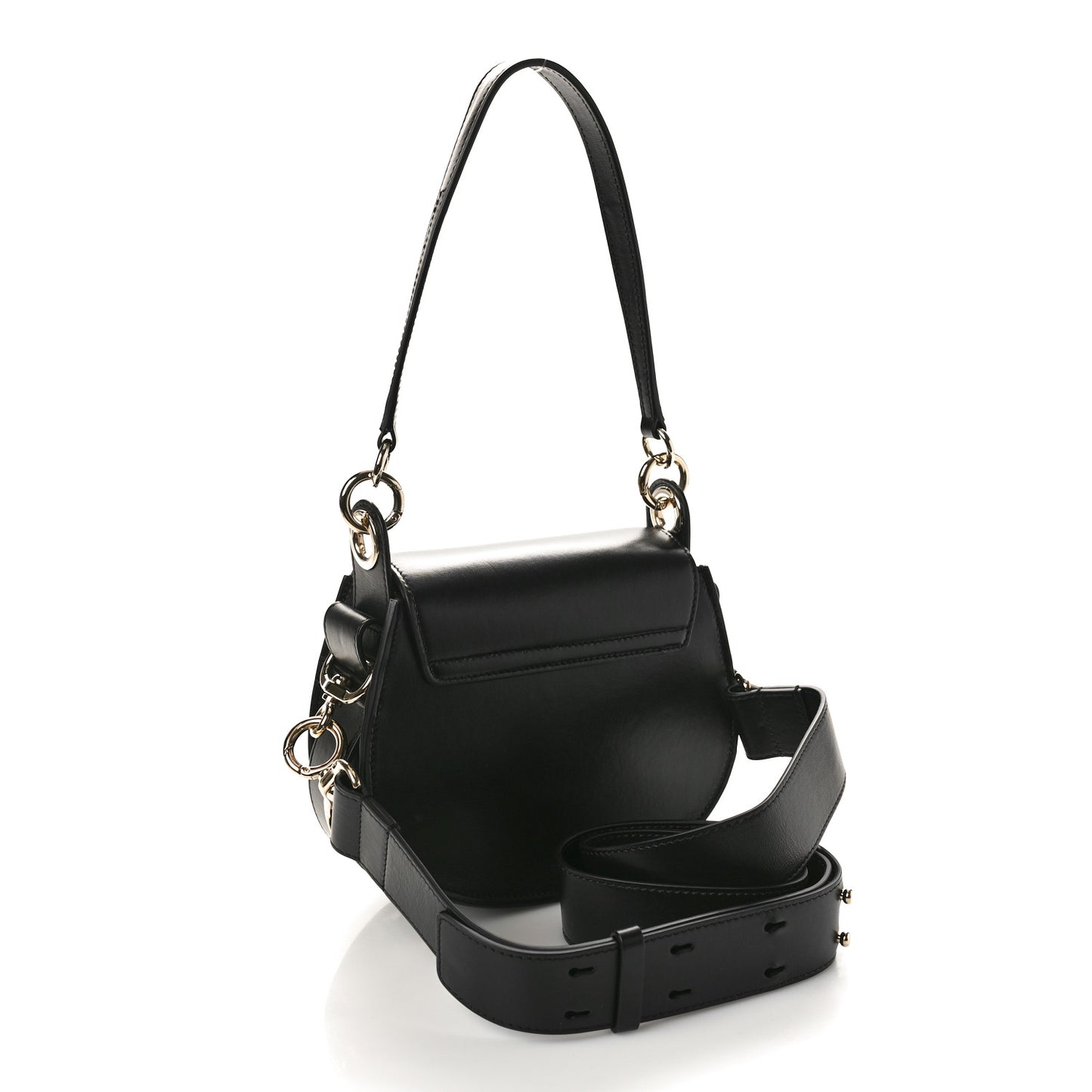 Calfskin Small Tess Bag Black