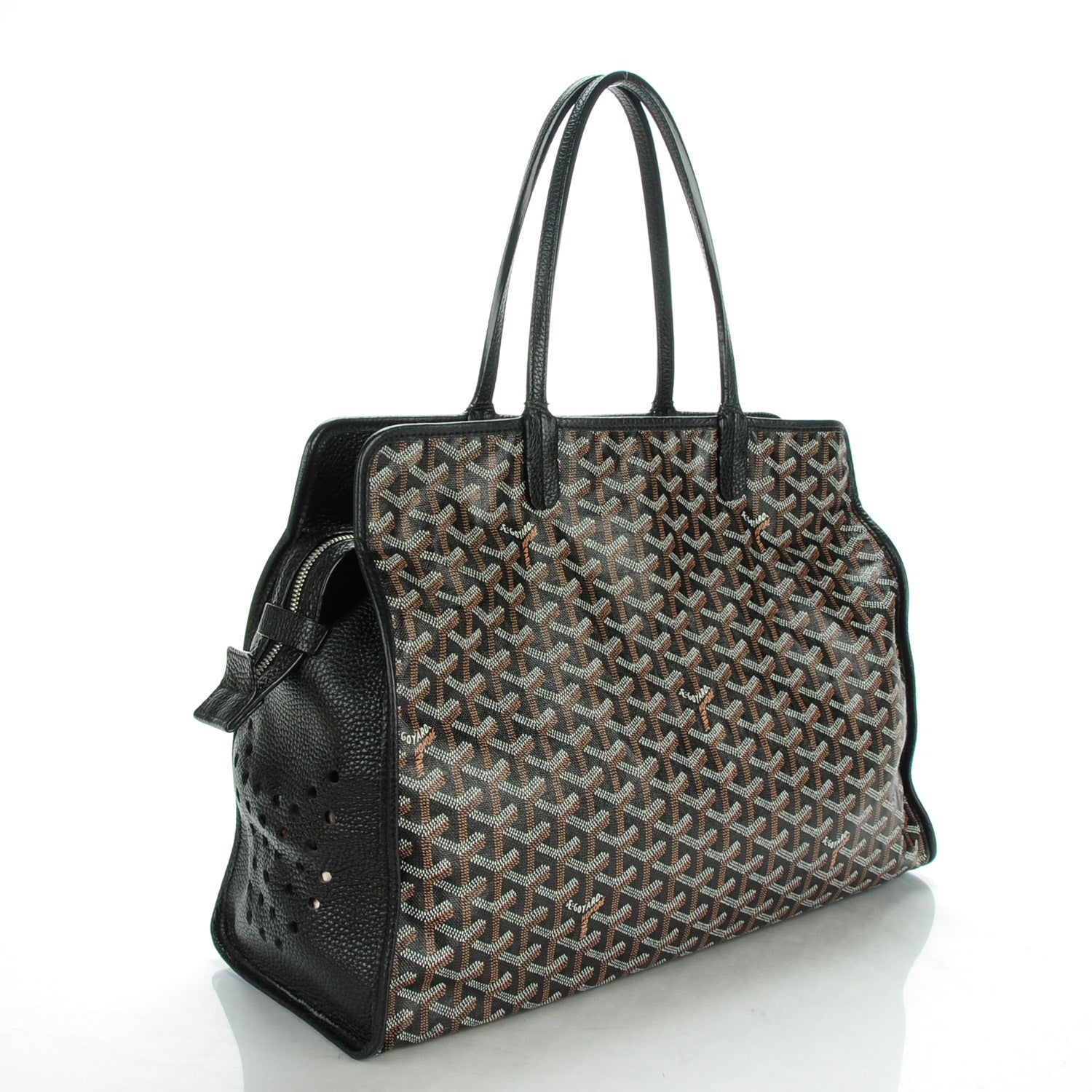 Goyard Goyardine Sac Hardy Pet Carrier PM Black 3 of 8