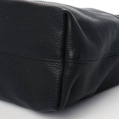 Prada Vitello Daino Tote Black 8 of 8