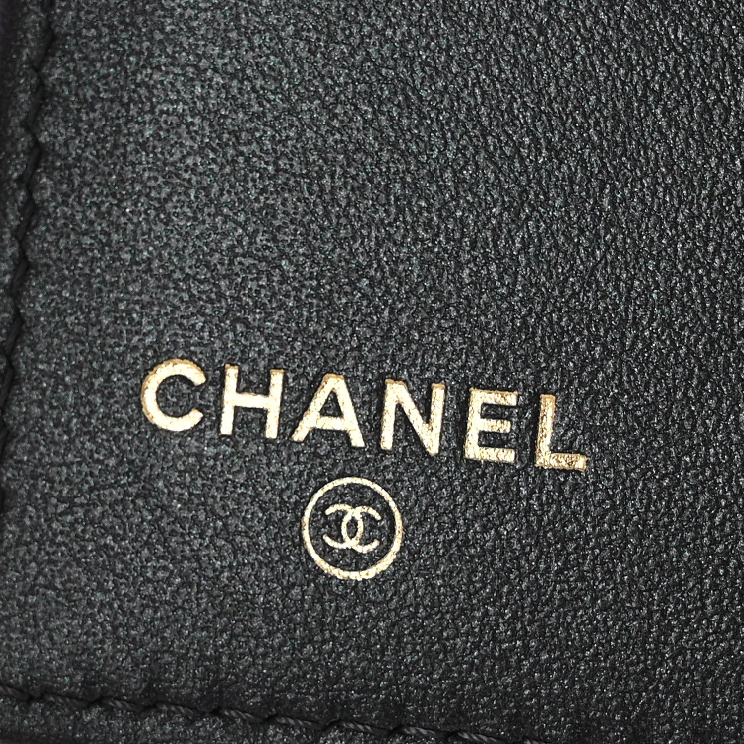 Chanel Iridescent Caviar Quilted Medium Flap Wallet Black 6 of 9