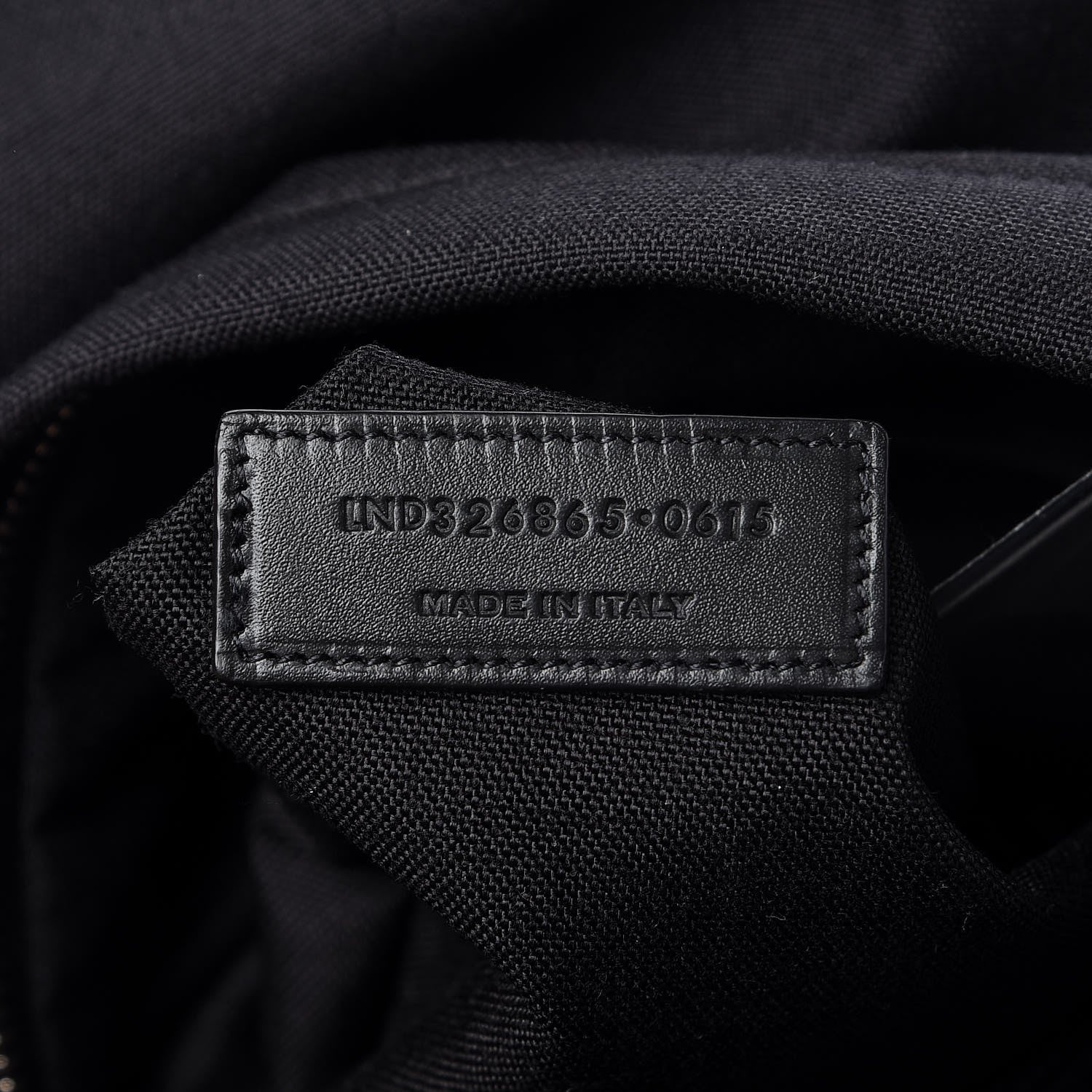 Saint Laurent Canvas City Backpack Black 8 of 12