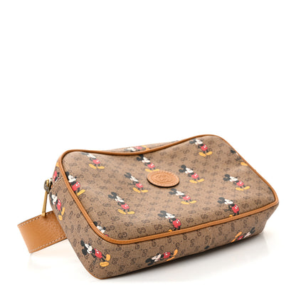 Gucci X DISNEY Mini Vintage GG Supreme Monogram Mickey Mouse Small Belt Bag 85 34 Beige Vintage Sun Oil 4 of 10