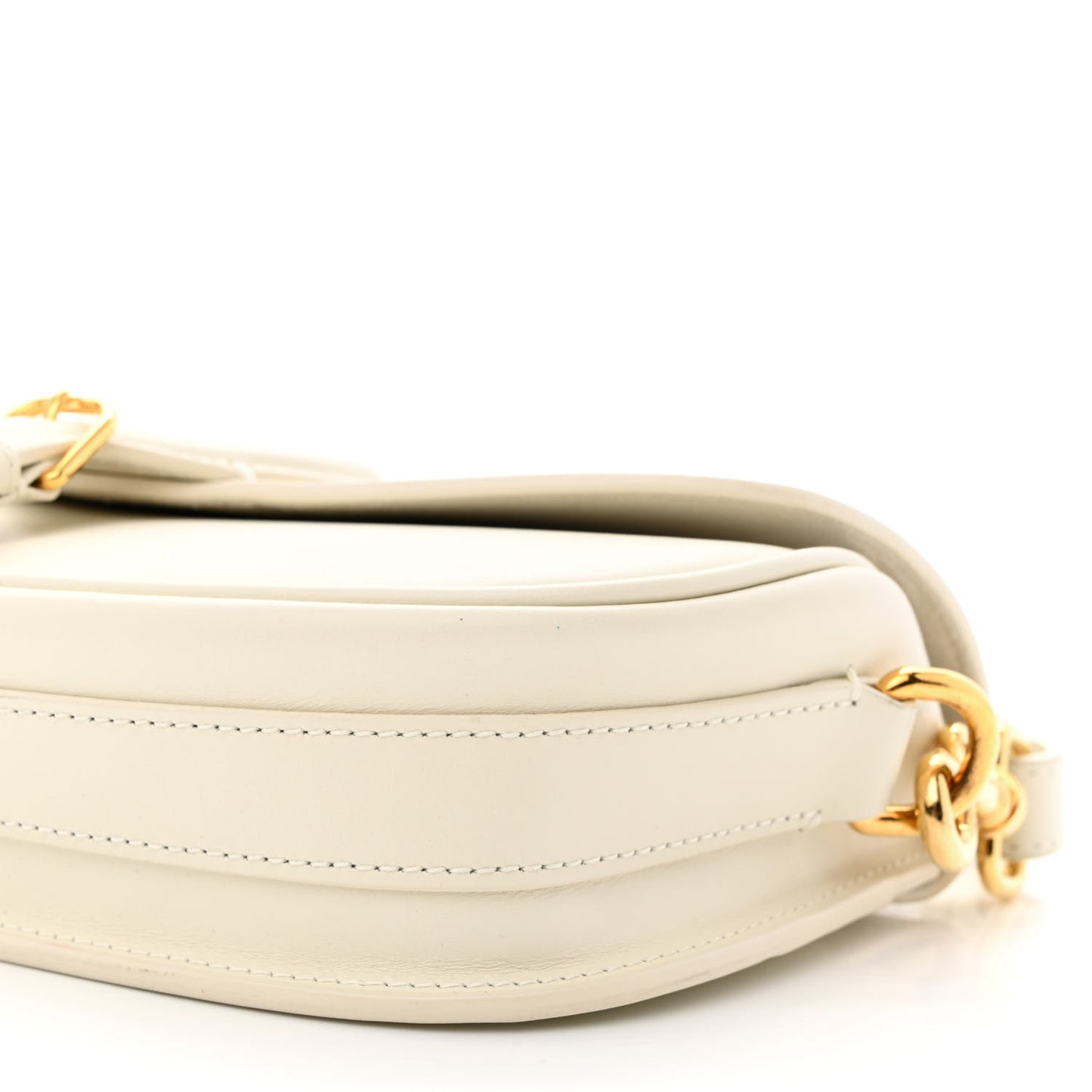 Box Calfskin East West Bobby Bag Latte