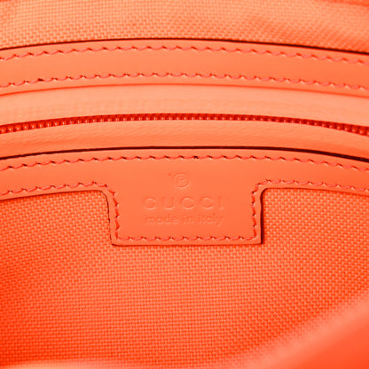 Gucci Rubber Effect Monogram GG Belt Bag New Orange Fluo 6 of 10