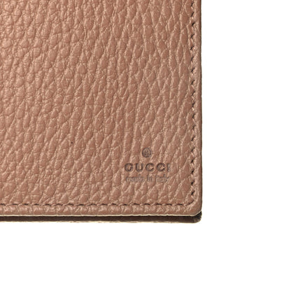 Gucci Dollar Calfskin Mini Swing Wallet Bag Camelia Mineral Blue 8 of 15