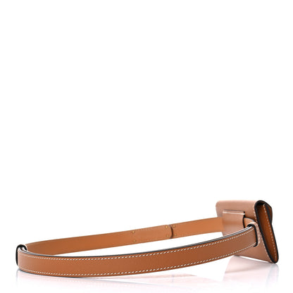 Hermes Epsom Kelly Pocket Belt Gold 2 of 5
